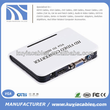 VGA to HDMI Ethernet HD Video Converter with audio